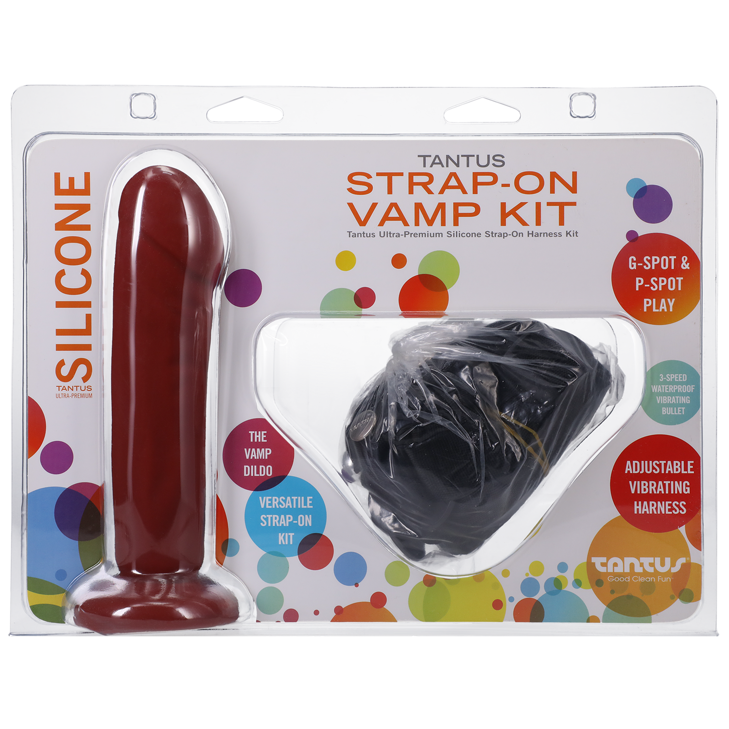 Tantus Vamp Strap-On Kit Crimson MediumTantus Vamp Strap-