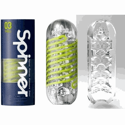 Tenga Spinner Masturbator - Powerful Twist &amp; Reusable Pleasure Stroker
