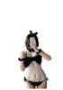 Night As Dream: Gold Velvet Bow Tube Top Bunny Girl SuitGold Velvet Bow Tube Top Bunny Girl Suit