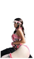 Night As Dream: Gold Velvet Bow Tube Top Bunny Girl SuitGold Velvet Bow Tube Top Bunny Girl Suit