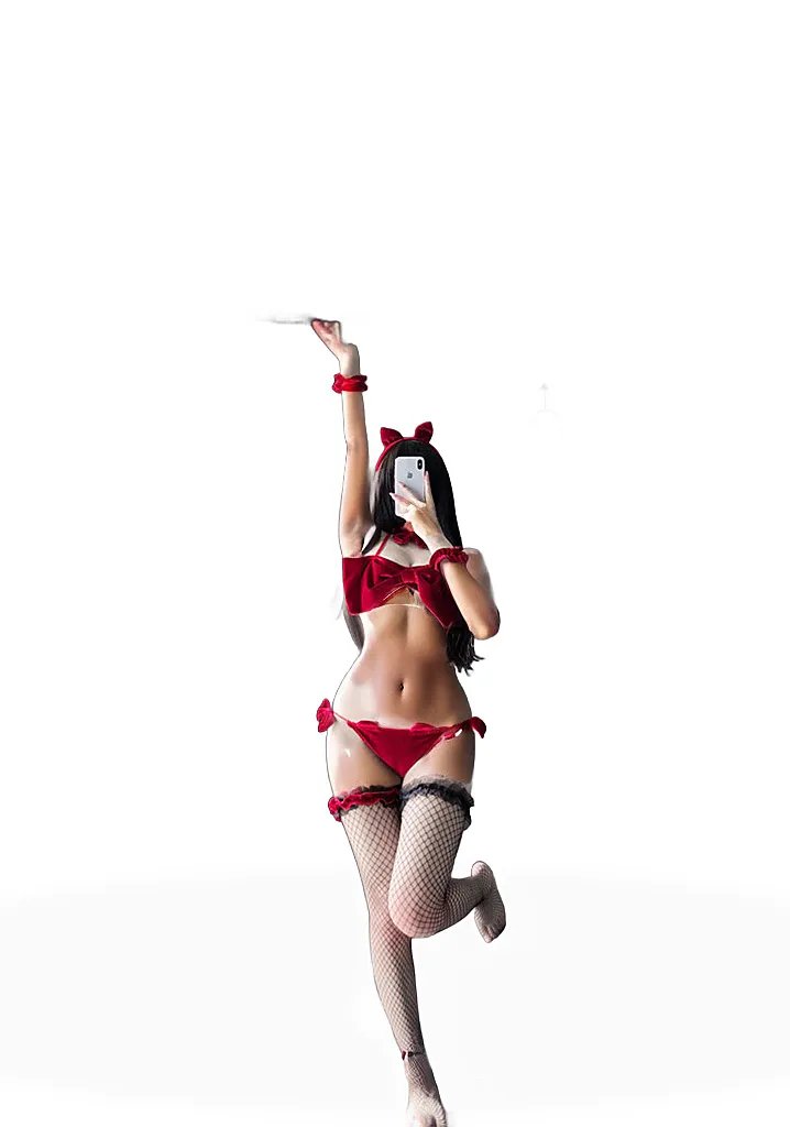 Night As Dream: Gold Velvet Bow Tube Top Bunny Girl SuitGold Velvet Bow Tube Top Bunny Girl Suit