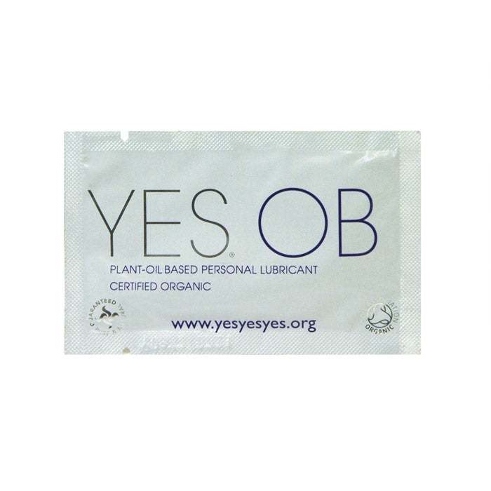 YES OB Oil Based Organic Lubricant Alternative To Silicone Lubricant