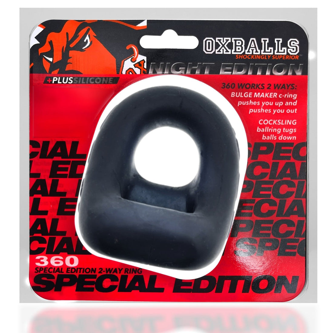 OXBALLS  360 Dual Use Cockring - PLUS+SILICONE Special EditionOXBALLS 360 Dual