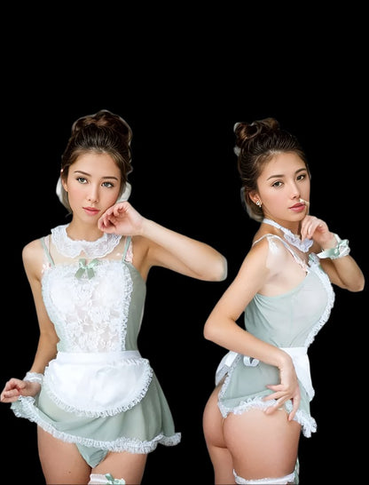 Mesh Maid Uniform Sexy LingerieMesh Maid Uniform Sexy Lingerie