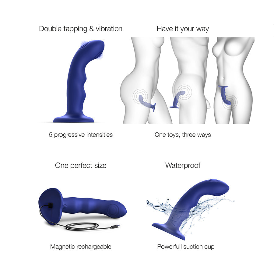 Strap-On-Me TAPPING DILDO WAVETAPPING DILDO WAVE