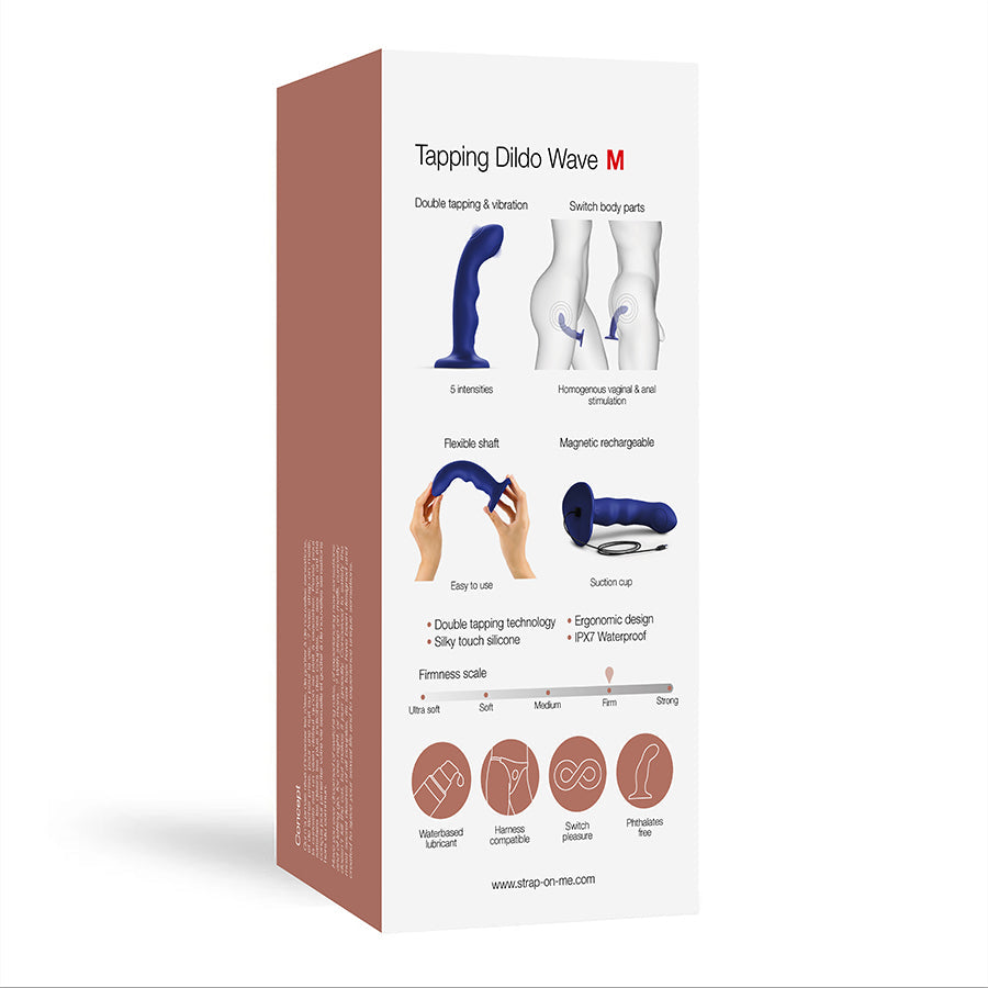 Strap-On-Me TAPPING DILDO WAVETAPPING DILDO WAVE