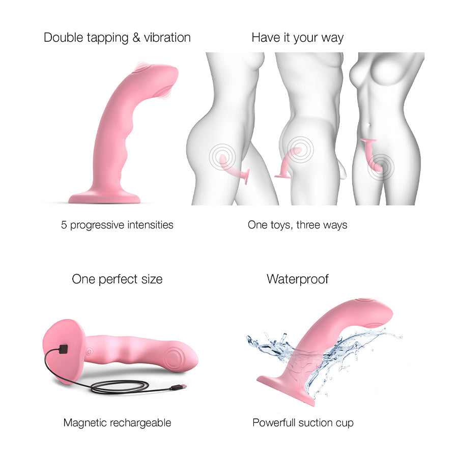 Strap-On-Me TAPPING DILDO WAVETAPPING DILDO WAVE