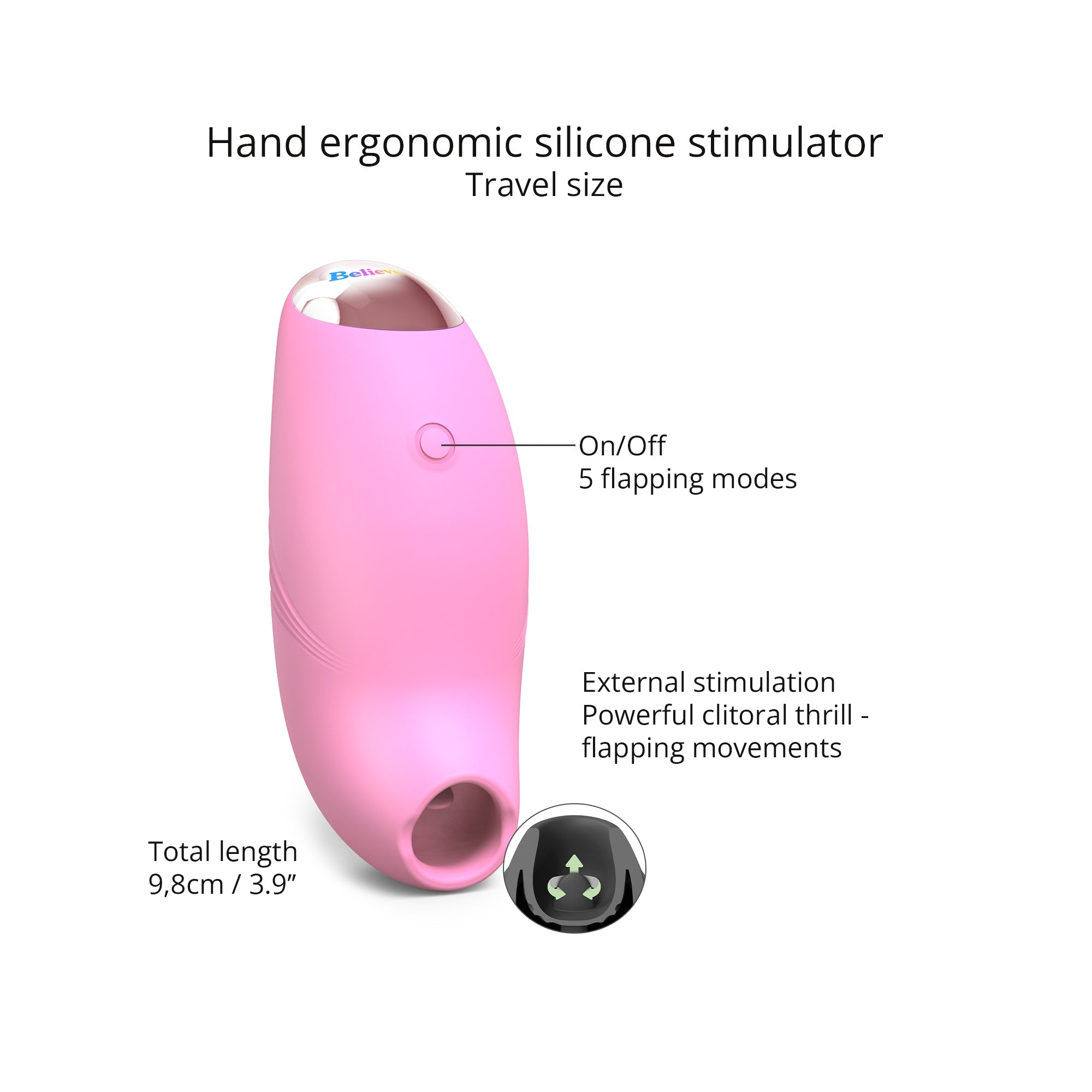 LOVE TO LOVE BELIEVER Suction VibratorLOVE BELIEVER Suction Vibrator
