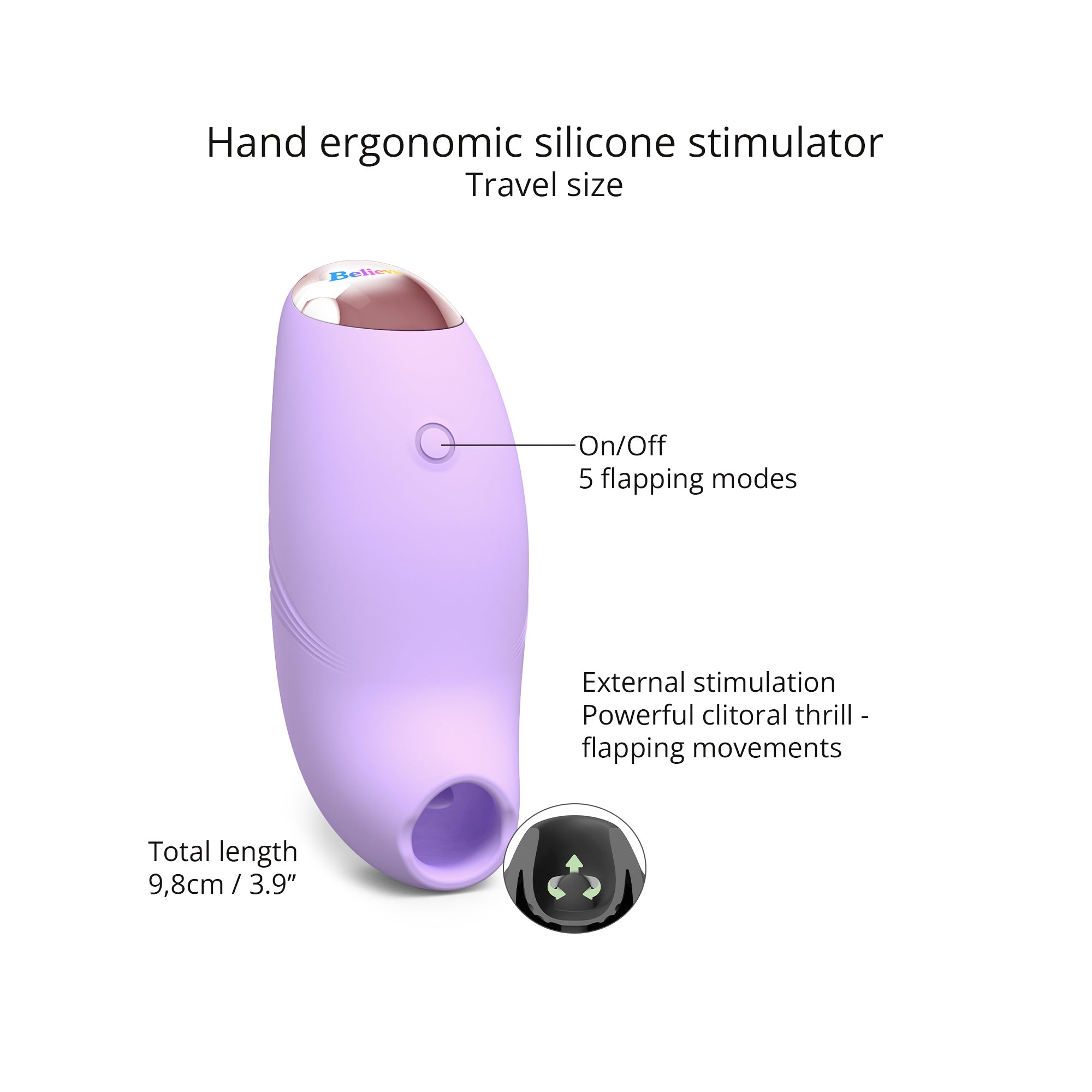 LOVE TO LOVE BELIEVER Suction VibratorLOVE BELIEVER Suction Vibrator