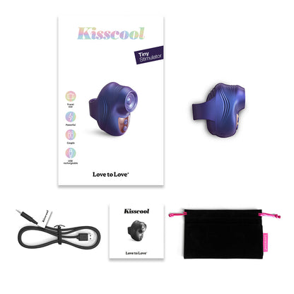 LOVE TO LOVE KISSCOOL Finger VibratorLOVE KISSCOOL Finger Vibrator