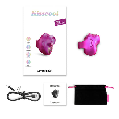 LOVE TO LOVE KISSCOOL Finger VibratorLOVE KISSCOOL Finger Vibrator