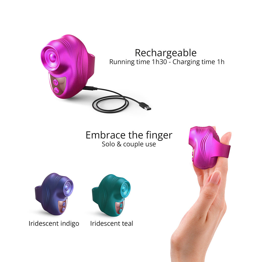 LOVE TO LOVE KISSCOOL Finger VibratorLOVE KISSCOOL Finger Vibrator