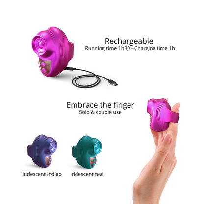 LOVE TO LOVE KISSCOOL Finger VibratorLOVE KISSCOOL Finger Vibrator