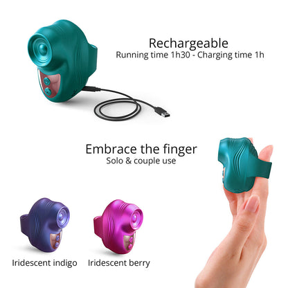 LOVE TO LOVE KISSCOOL Finger VibratorLOVE KISSCOOL Finger Vibrator
