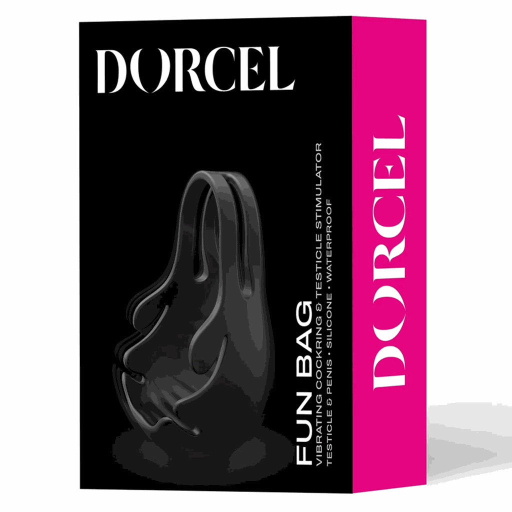 Dorcel Fun Bag Vibrating Cock Ring and Testicle StimulatorDorcel Fun Bag Vibrating Cock Ring