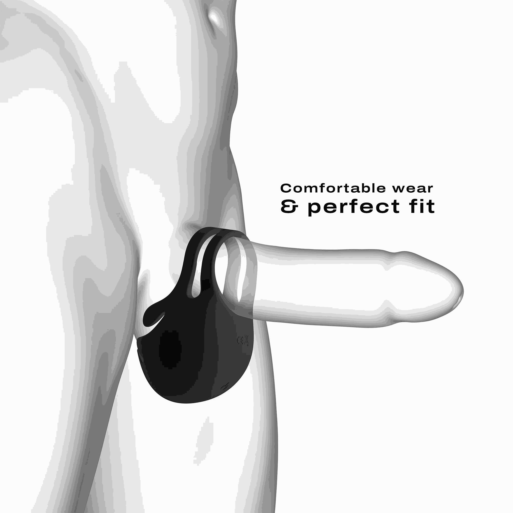 Dorcel Fun Bag Vibrating Cock Ring and Testicle StimulatorDorcel Fun Bag Vibrating Cock Ring