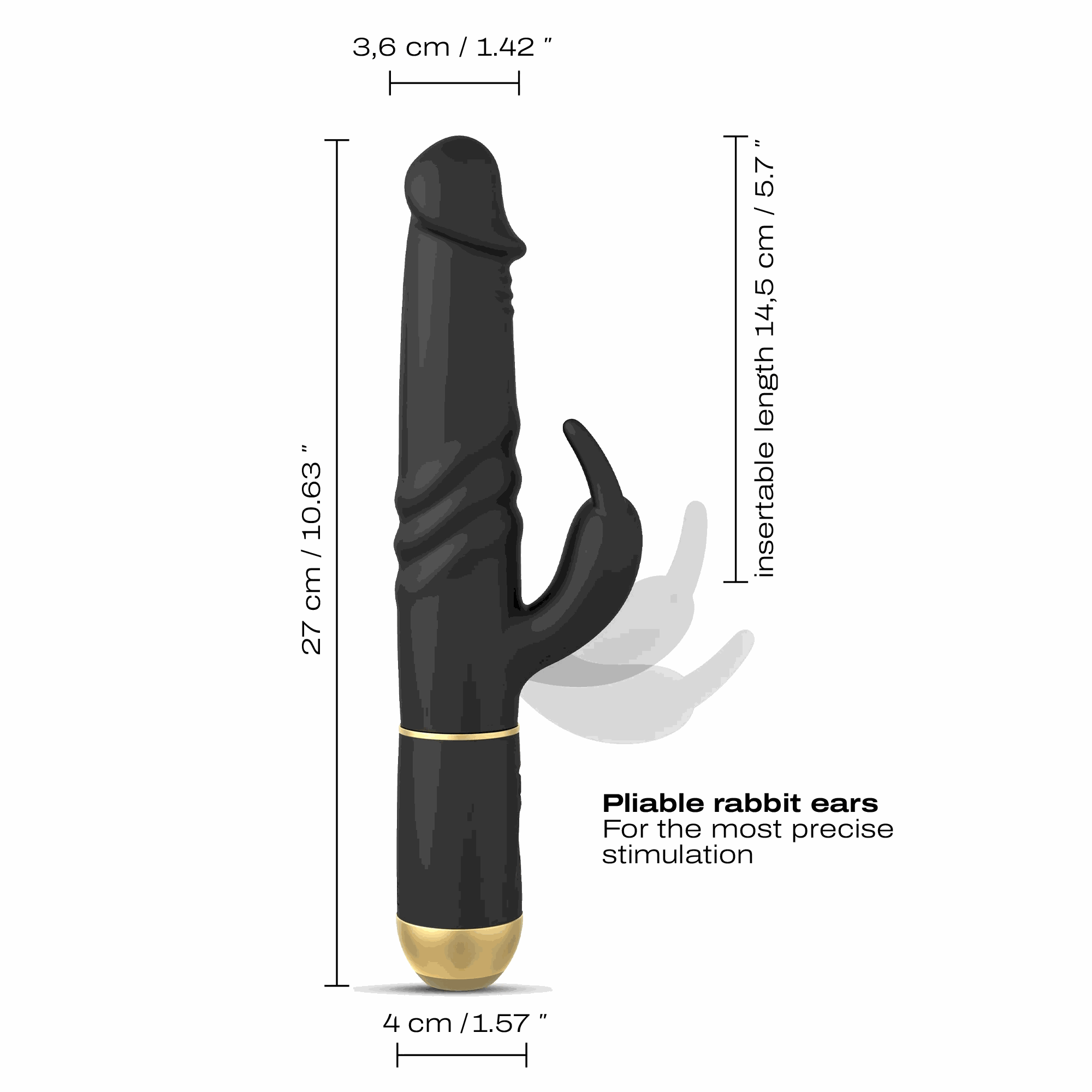 Dorcel Furious Rabbit 2.0 VibratorDorcel Furious Rabbit 2