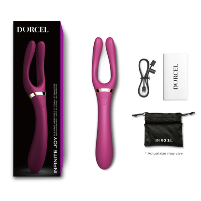 Dorcel Infinite Joy Plum Couples VibratorDorcel Infinite Joy Plum Couples Vibrator
