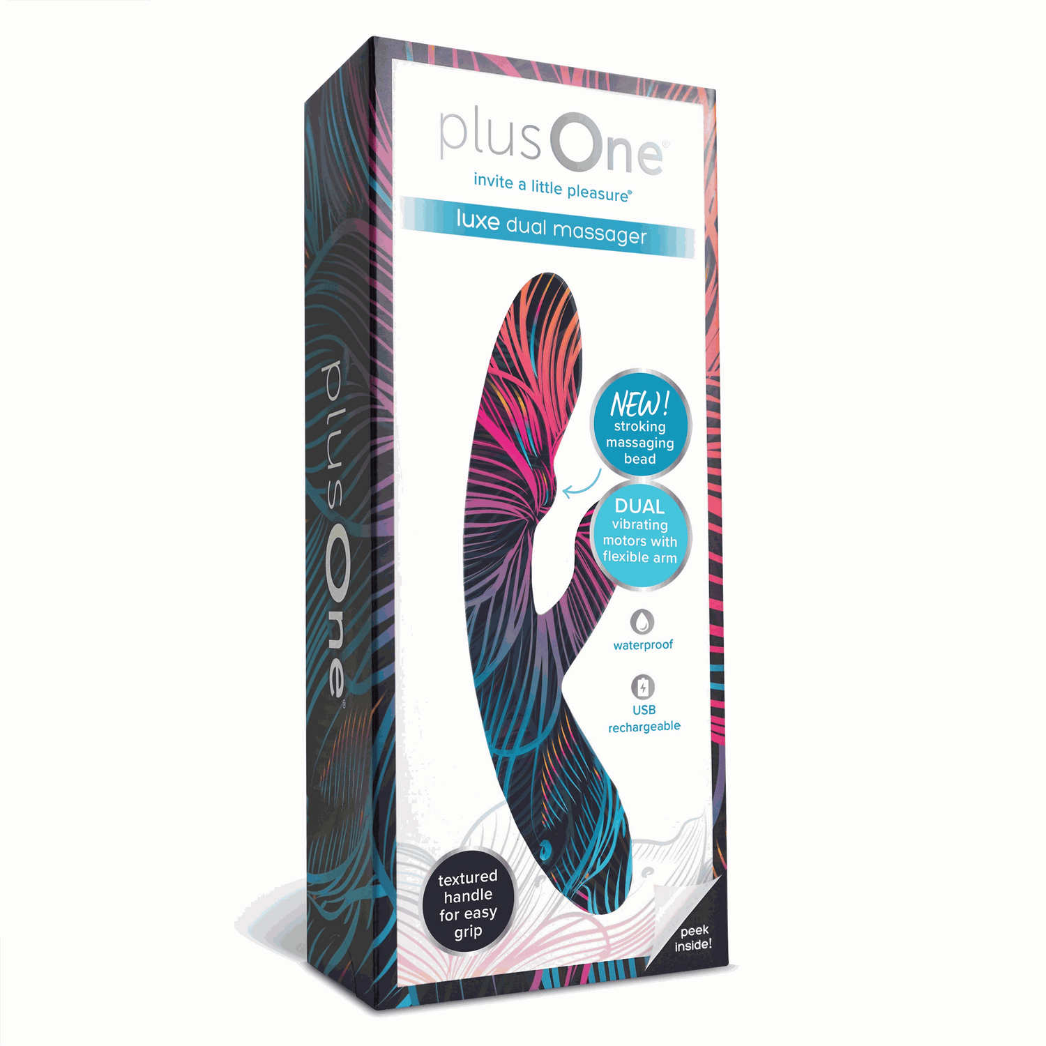 PlusOne Dual Luxe Rabbit VibratorPlusOne Dual Luxe Rabbit Vibrator