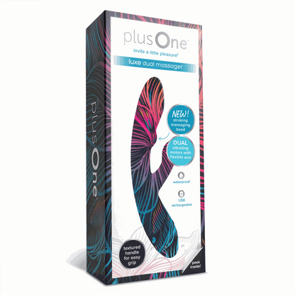 PlusOne Dual Luxe Rabbit VibratorPlusOne Dual Luxe Rabbit Vibrator
