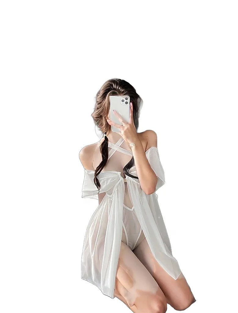 Pure Desire Transparent Slip Nightdress - Tempting Homewear LingeriePure Desire Transparent Slip Nightdress - Tempting Homewear Lingerie