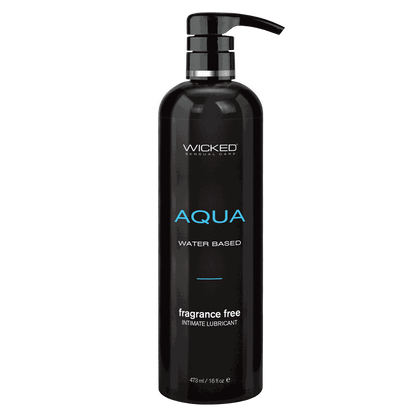 Wicked Aqua Water Based Fragrance Free LubricantWicked Aqua Water Based Fragrance Free Lubricant