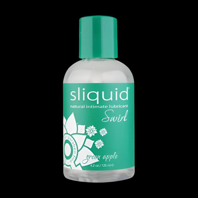 Sliquid Swirl Green Apple Flavored LubricantSliquid Swirl Green Apple Flavored Lubricant