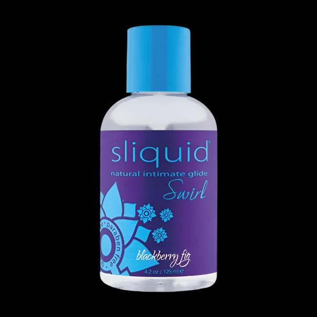 Sliquid Naturals Swirl Blackberry Fig Flavored LubricantSliquid Naturals Swirl Blackberry Fig Flavored Lubricant