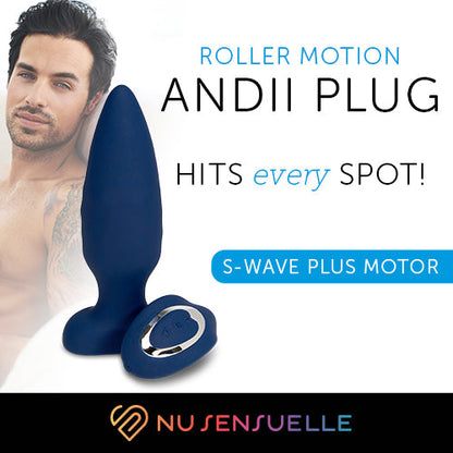 Nu Sensuelle ANDII Vibrating Butt PlugNu Sensuelle ANDII Vibrating Butt Plug