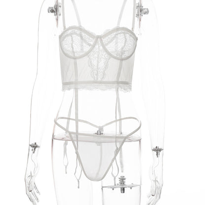 European and American Sexy Lace Erotic Lingerie Suit for WomenAmerican Sexy Lace Erotic Lingerie Suit