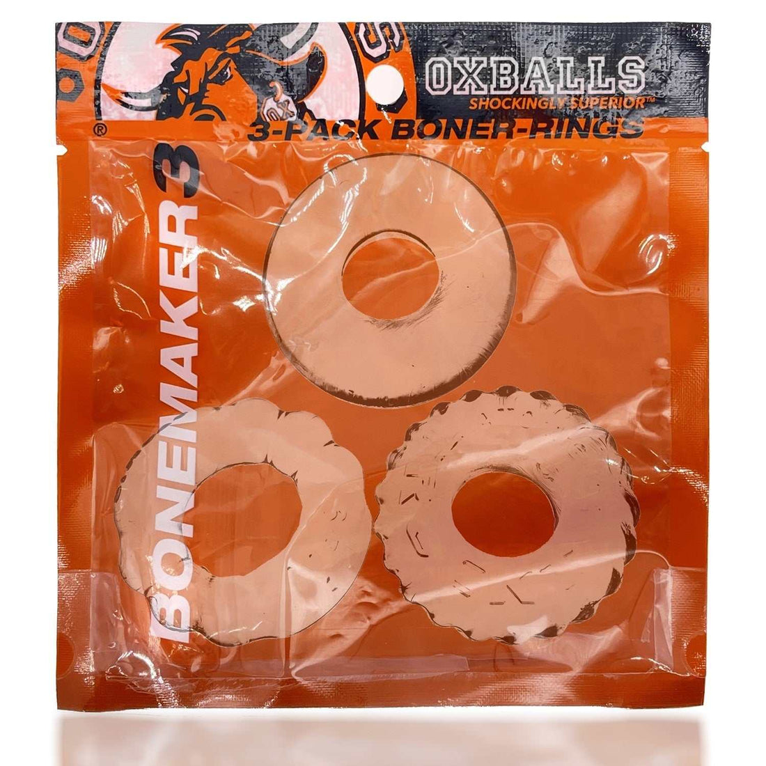 OXBALLS BONEMAKER 3-Pack Boner Cockring KitOXBALLS BONEMAKER 3-Pack Boner Cockring Kit