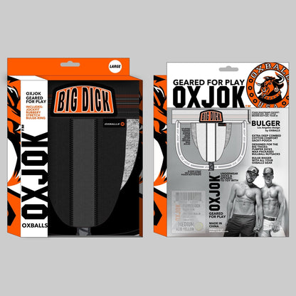 OXBALLS BULGER The Big Pouch Jock, BLACK IRONBig Pouch Jock, BLACK IRON