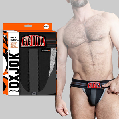 OXBALLS BULGER The Big Pouch Jock, BLACK IRONBig Pouch Jock, BLACK IRON
