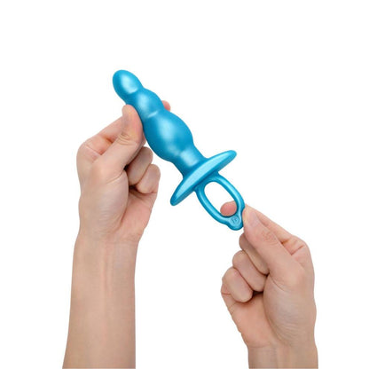 b-Vibe BOUNCE PLUG Butt Plug Beaded Textured Silicone Plug Anal Beads