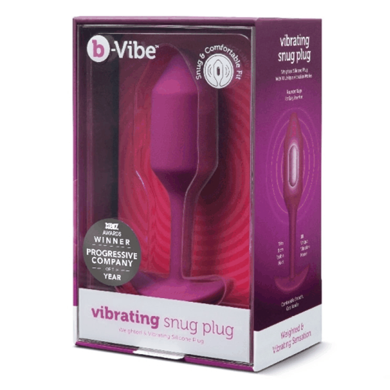 b-Vibe VIBRATING SNUG PLUG 2 Vibrating Butt Plug-Vibe VIBRATING SNUG PLUG 2 Vibrating Butt Plug