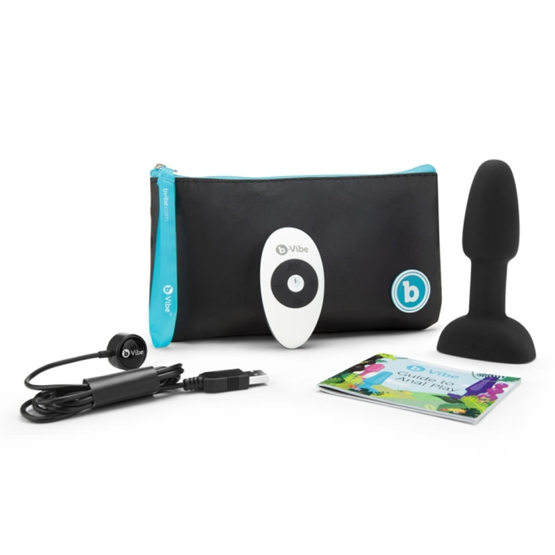 b-Vibe RIMMING PETITE Vibrating Butt Plug-Vibe RIMMING PETITE Vibrating Butt Plug