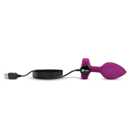 b-Vibe VIBRATING JEWEL PLUG | S/M Vibrating Butt Plug-Vibe VIBRATING JEWEL PLUG