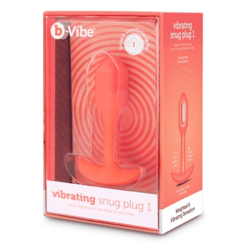 b-Vibe VIBRATING SNUG PLUG | S Vibrating Butt Plug-Vibe VIBRATING SNUG PLUG