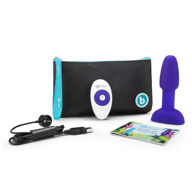 b-Vibe RIMMING PETITE Vibrating Butt Plug-Vibe RIMMING PETITE Vibrating Butt Plug