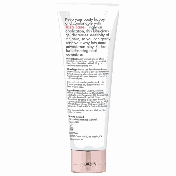 CG TUSH EASE ANAL RELAXANT AU NATURAL 0.7 FL OZCG TUSH EASE ANAL RELAXANT AU NATURAL 0
