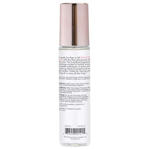 CG HEAD OVER HEELS Fragrance Body Mist with Pheromones - Fruity - FlorHEELS Fragrance Body Mist