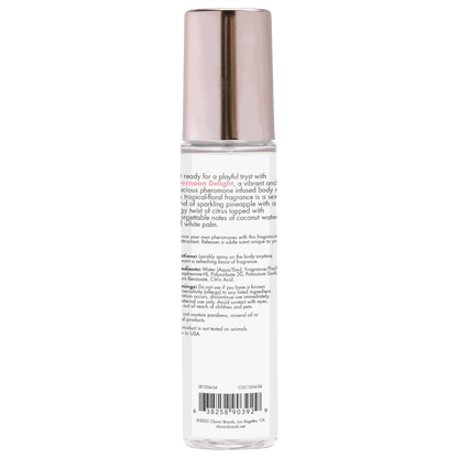 CG AFTERNOON DELIGHT Fragrance Body Mist with PheromonesCG AFTERNOON DELIGHT Fragrance Body Mist