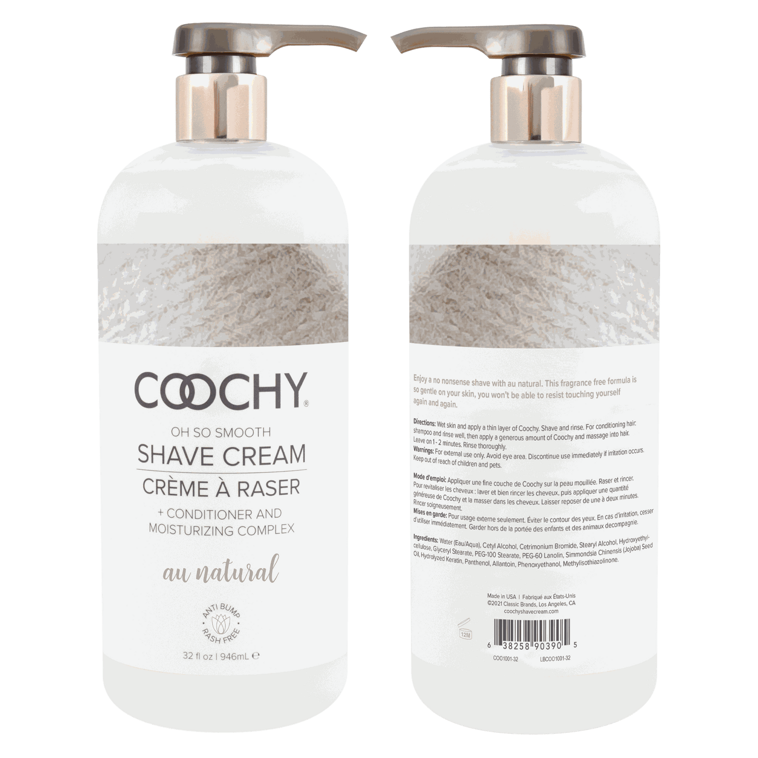 Coochy Shave Cream - Au NaturalCoochy Shave Cream - Au Natural