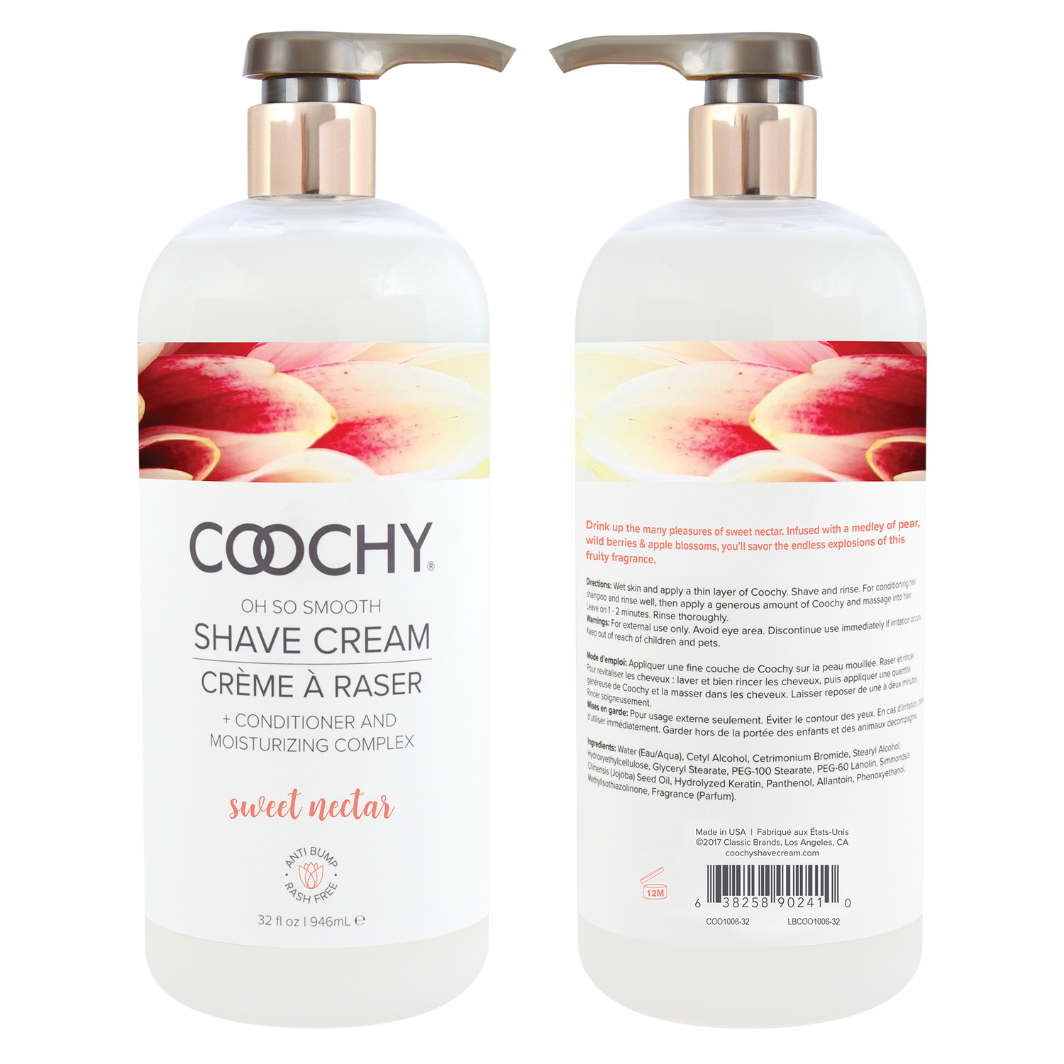 Coochy Shave Cream - Sweet NectarCoochy Shave Cream - Sweet Nectar