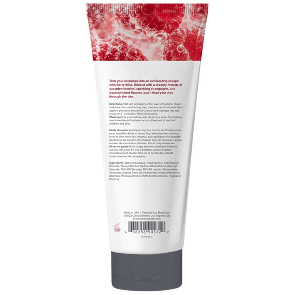 Coochy Oh So Smooth Shave Cream Berry BlissSmooth Shave Cream Berry Bliss