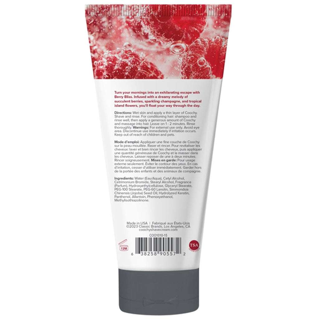 Coochy Oh So Smooth Shave Cream Berry BlissSmooth Shave Cream Berry Bliss