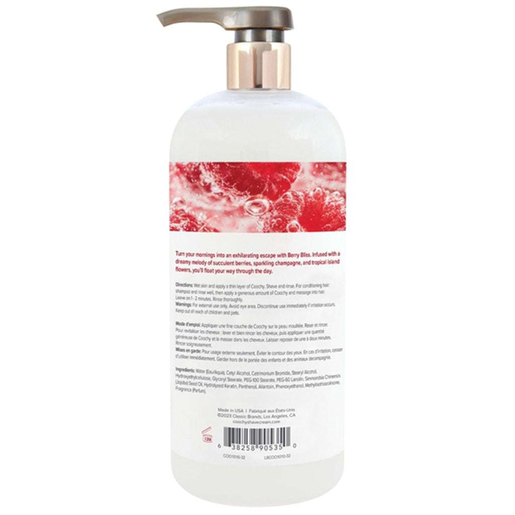 Coochy Oh So Smooth Shave Cream Berry BlissSmooth Shave Cream Berry Bliss