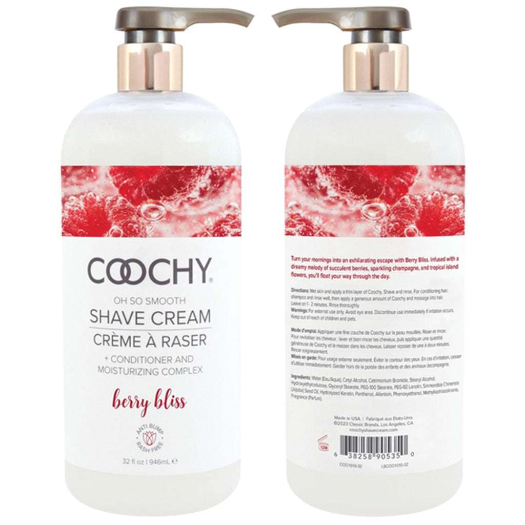 Coochy Oh So Smooth Shave Cream Berry BlissSmooth Shave Cream Berry Bliss