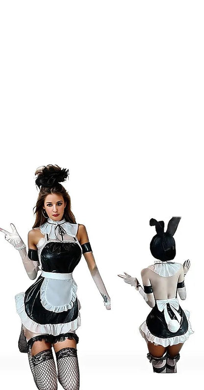 Cute Bunny Girl Sexy Backless Lingerie DressCute Bunny Girl Sexy Backless Lingerie Dress