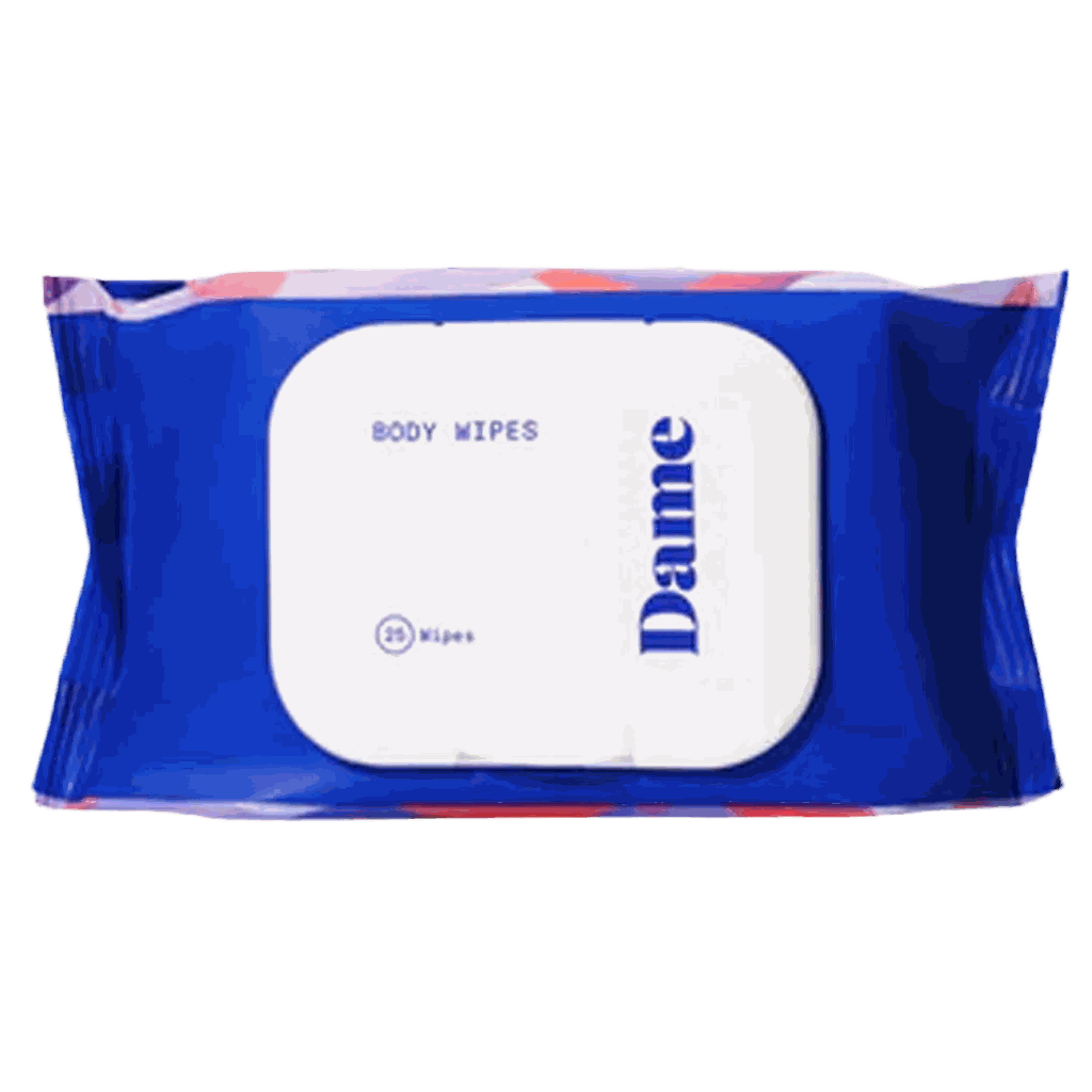 Dame Body Wipes - 25Dame Body Wipes - 25